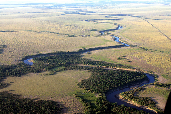 The Mara River is the lifeline of the reserve