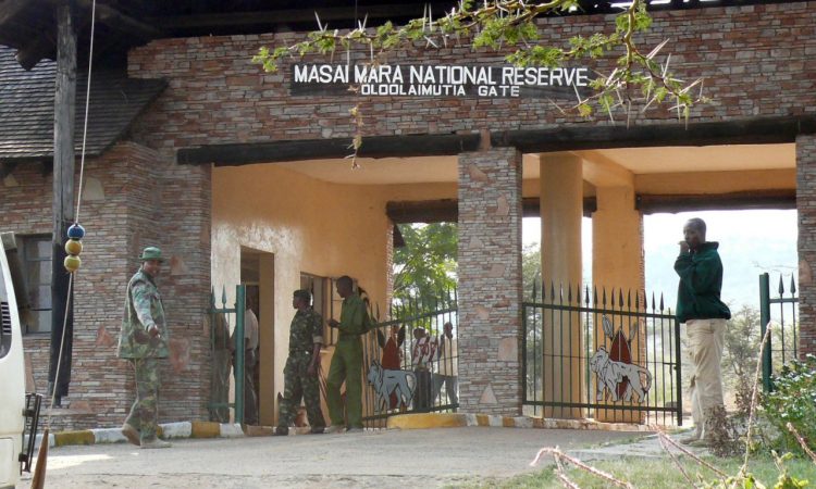 Masai Mara Entrance at the Oloola Mutia gate