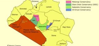 Location of Masai Mara